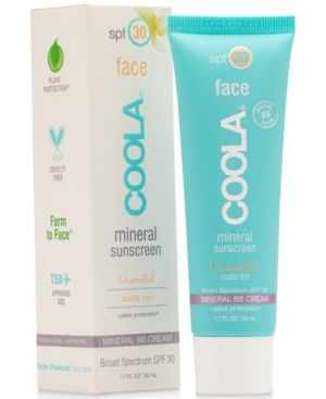 Coola Face Mineral Sunscreen Unscented Matte Tint Spf 30, 1.7-oz. | Macys (US)