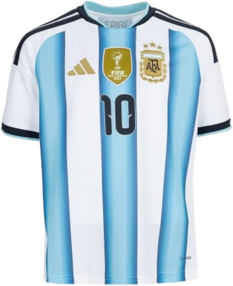 adidas Unisex Kids Argentina 26 Home Replica Messi Jersey (Little Kid/Big Kid) | Amazon (US)