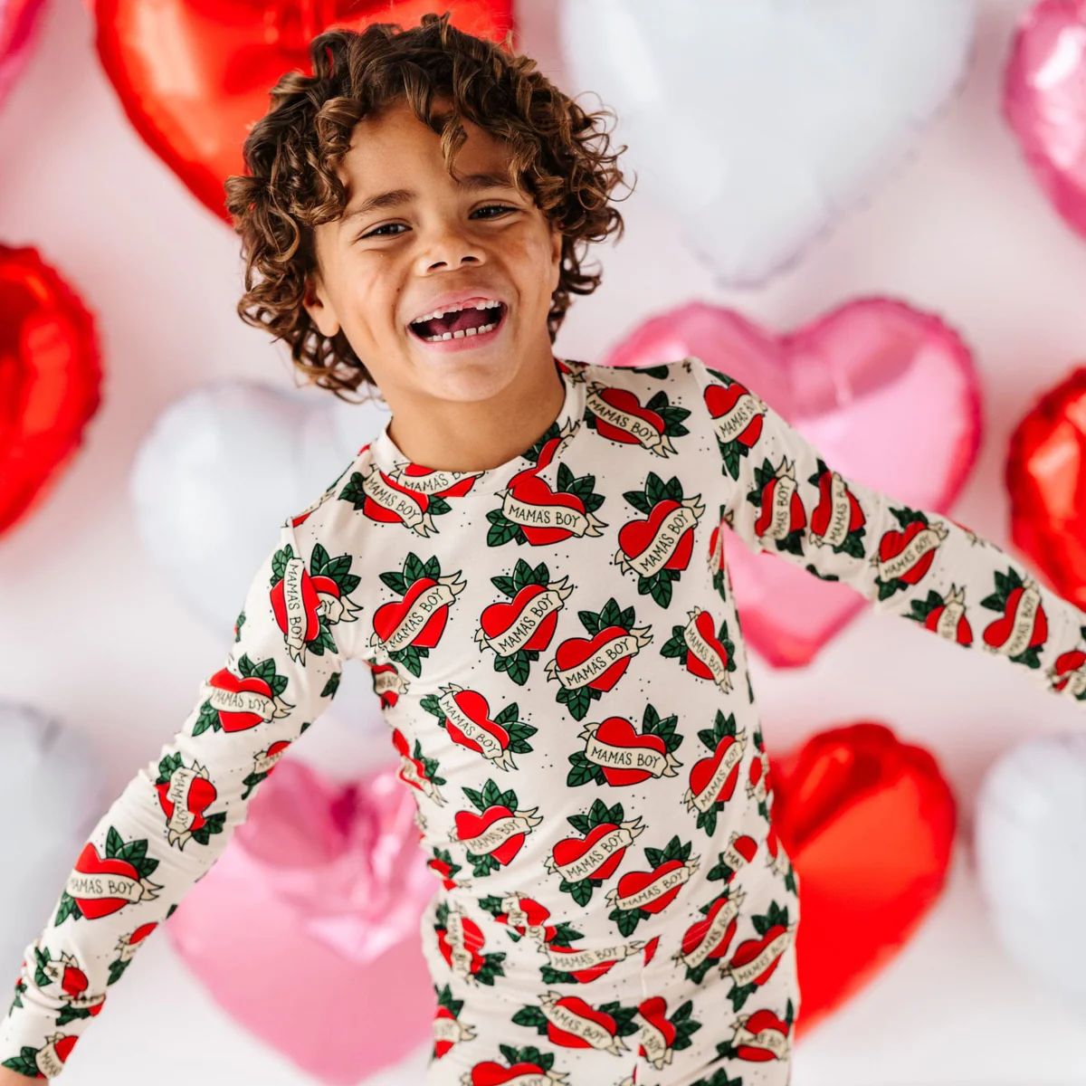Mama's Boy Two-Piece Pajama Set | Bums & Roses