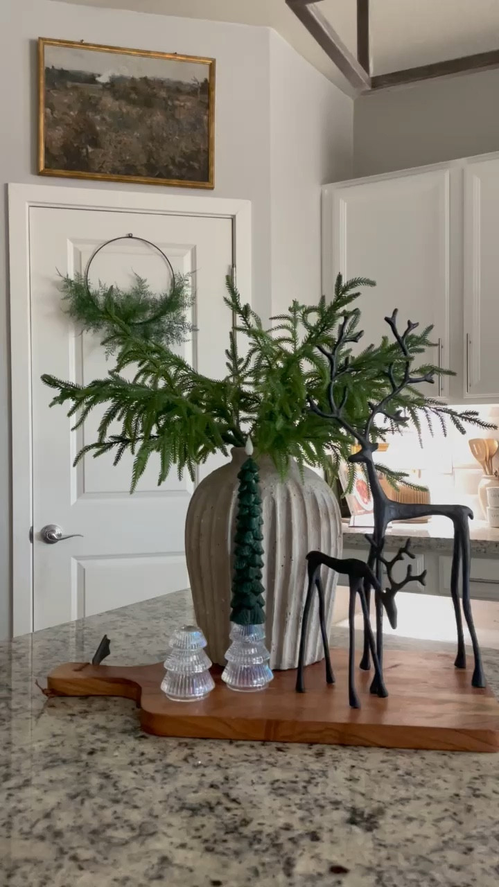 Norfolk stems 
Holiday decor 
Kitchen holiday decor 

#LTKSeasonal #LTKFindsUnder50 #LTKHoliday