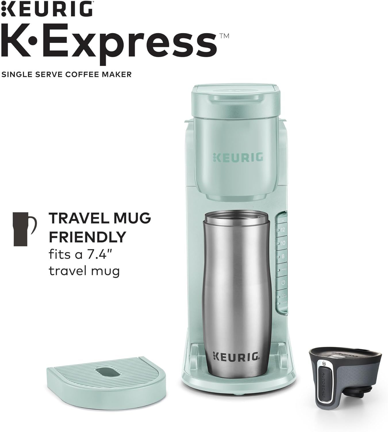 Keurig K-Express Coffee Maker, Single Serve K-Cup Pod Coffee Brewer, Mint | Amazon (US)