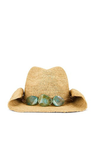 florabella Billie Cowboy Hat in Beige. | Revolve Clothing (Global)
