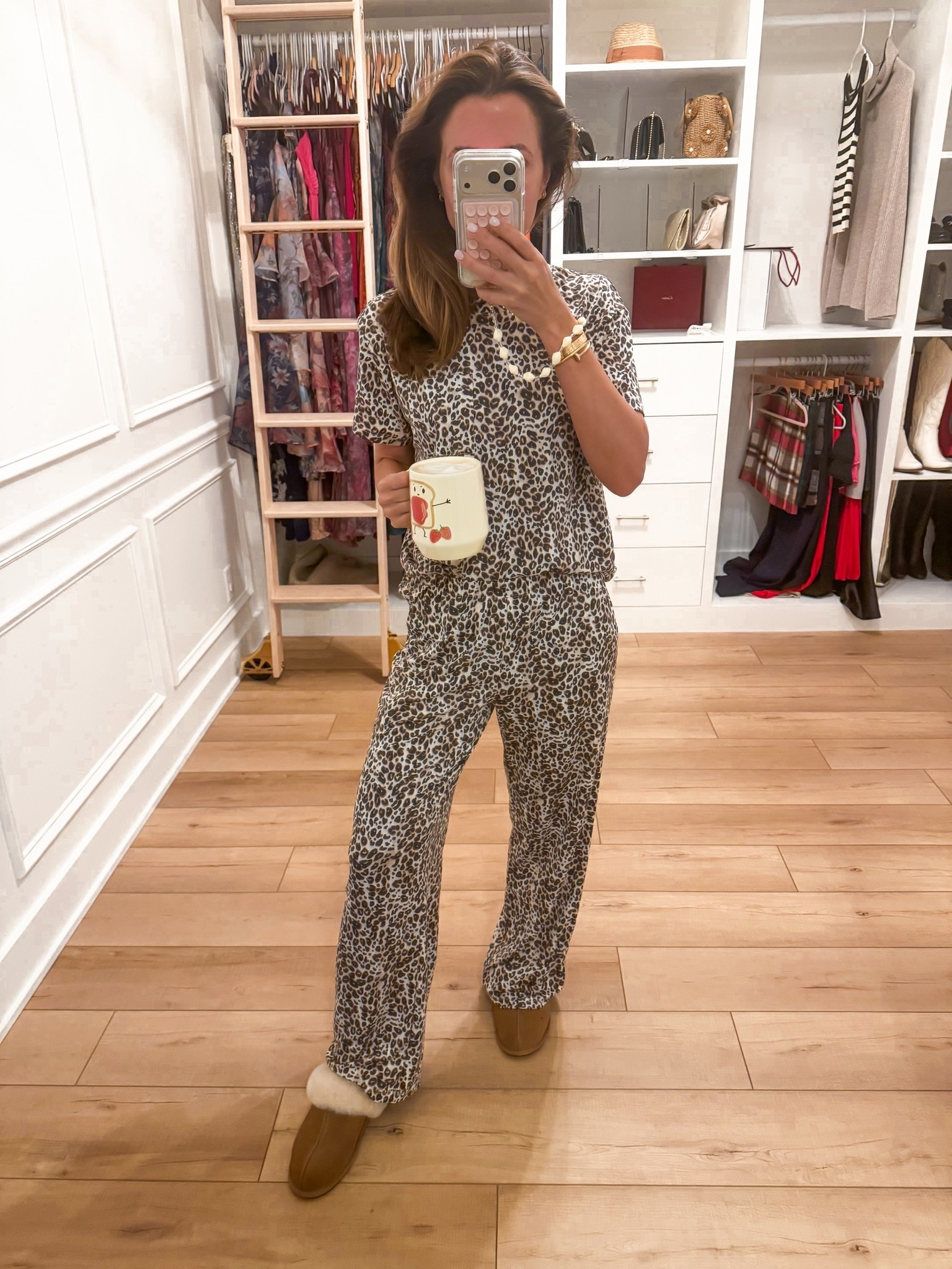 New $15 pajama sets from Walmart! Wearing XS. Leopard pajamas. So soft and pants have pockets. Elastic waistband. Runs a little big so size down if in-between. Matching pajama sets.

#LTKmorningroutine #LTKdayinmylife #LTKootd