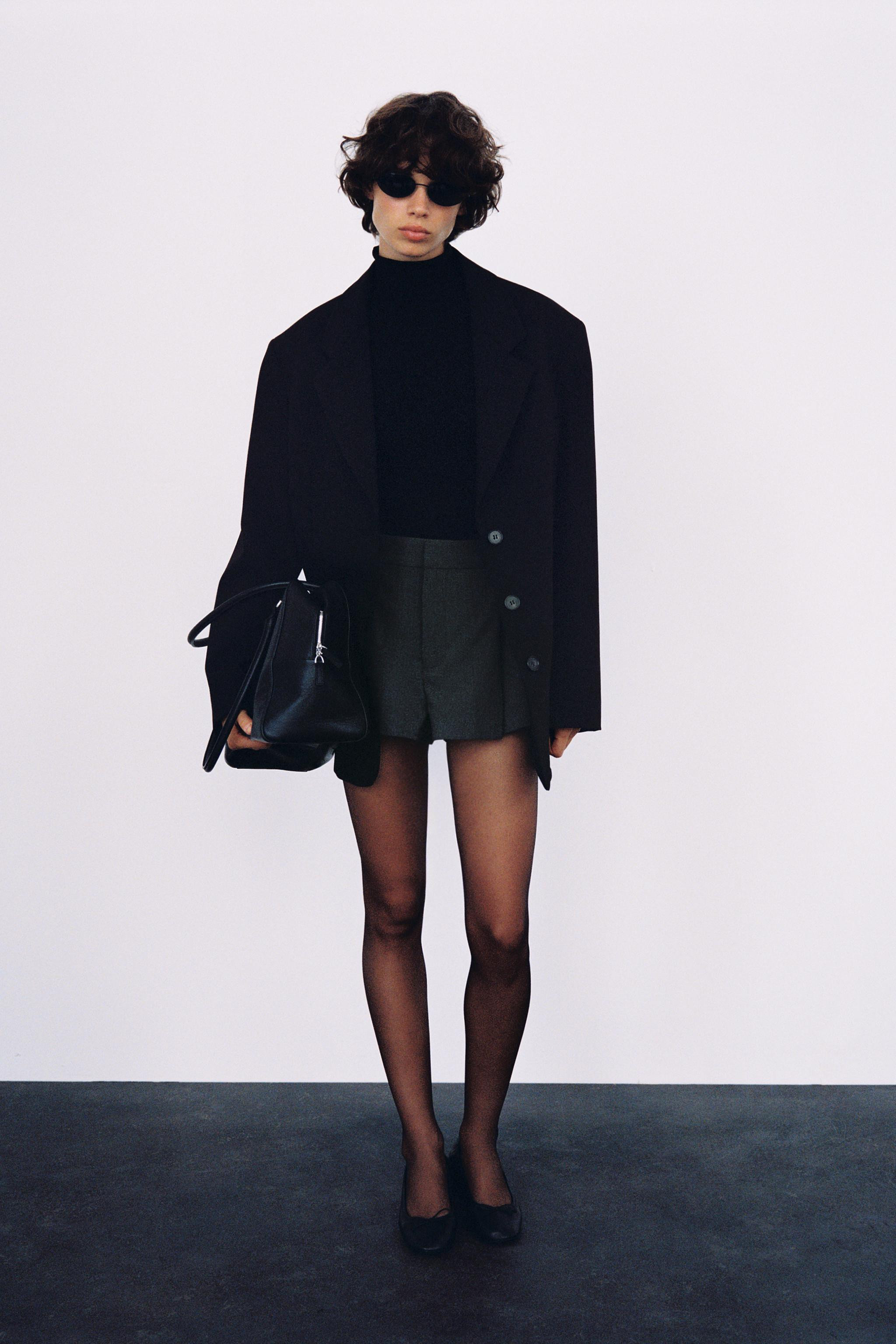 PLEATED SHORTS | Zara US