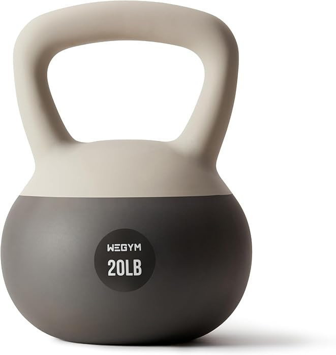 WeGym Soft Kettlebells with Cushioned Impact-Resistant Base and Anti-Slip, Wide-Grip Handle for H... | Amazon (US)