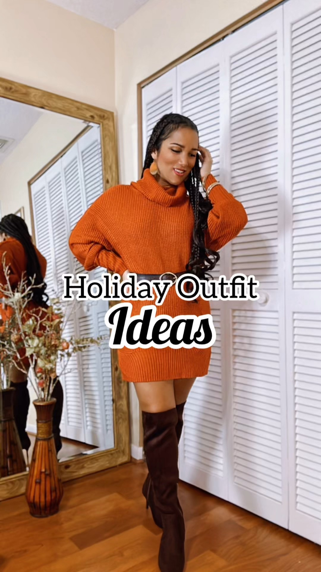 These looks make holiday style easy!✨ From cozy turtleneck dresses to chic boots, here’s your inspo for festive nights and winter days! #holidaystyle #ootdinspo

Fall outfits
Holiday outfits
Pumpkin patch outfits
Thanksgiving outfit
Autumn looks
Autumn outfit
Boots 
Sweater dresses
Thanksgiving outfit 
Thanksgiving dresss

#LTKParties 

#LTKootd #LTKCyberWeek #LTKHoliday