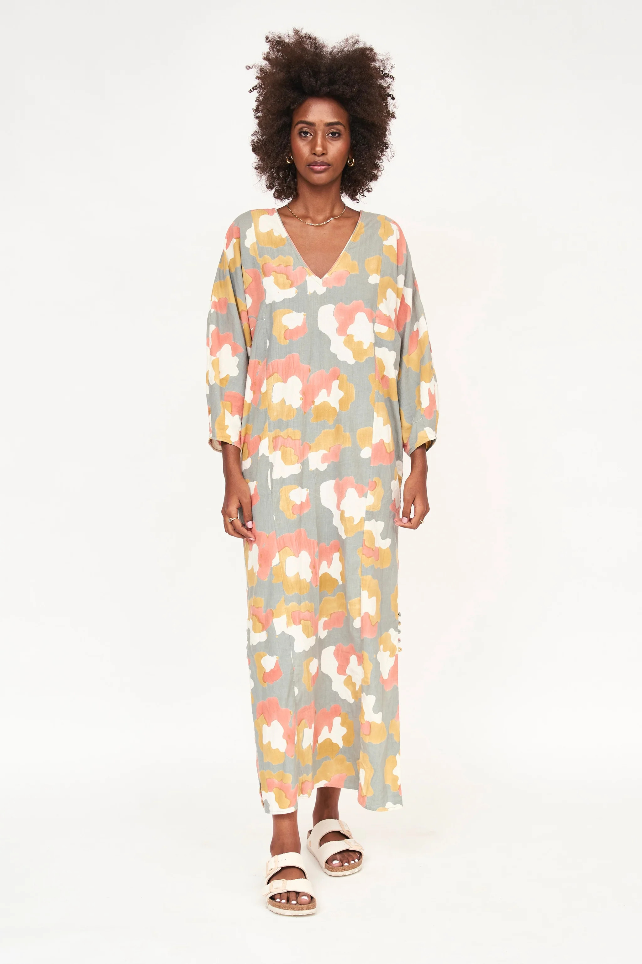 Curacao Caftan in Waterlily | MIRTH