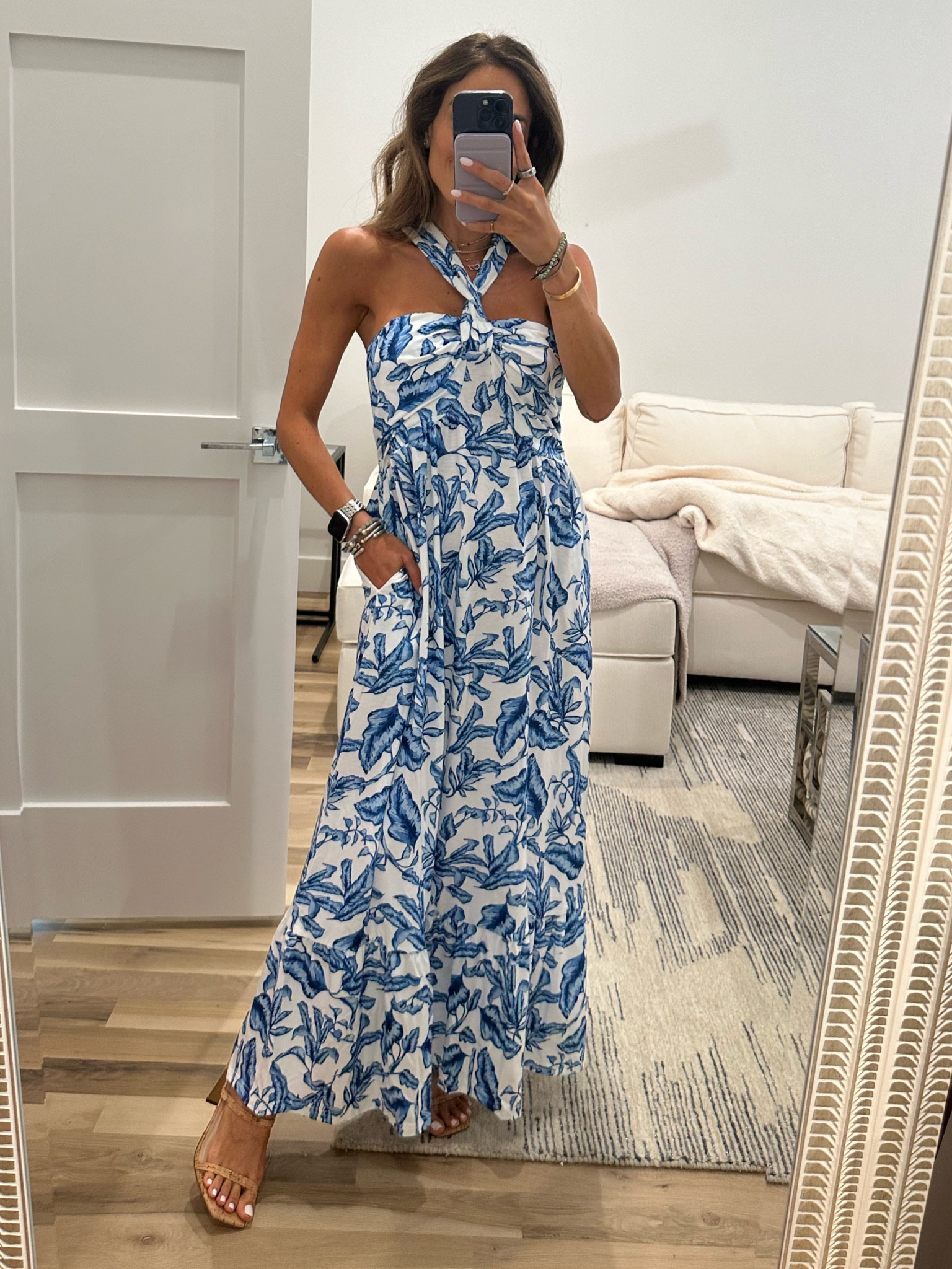 Amazon blue halter dress on sale 

#LTKSaleAlert #LTKFindsUnder100 #LTKFindsUnder50