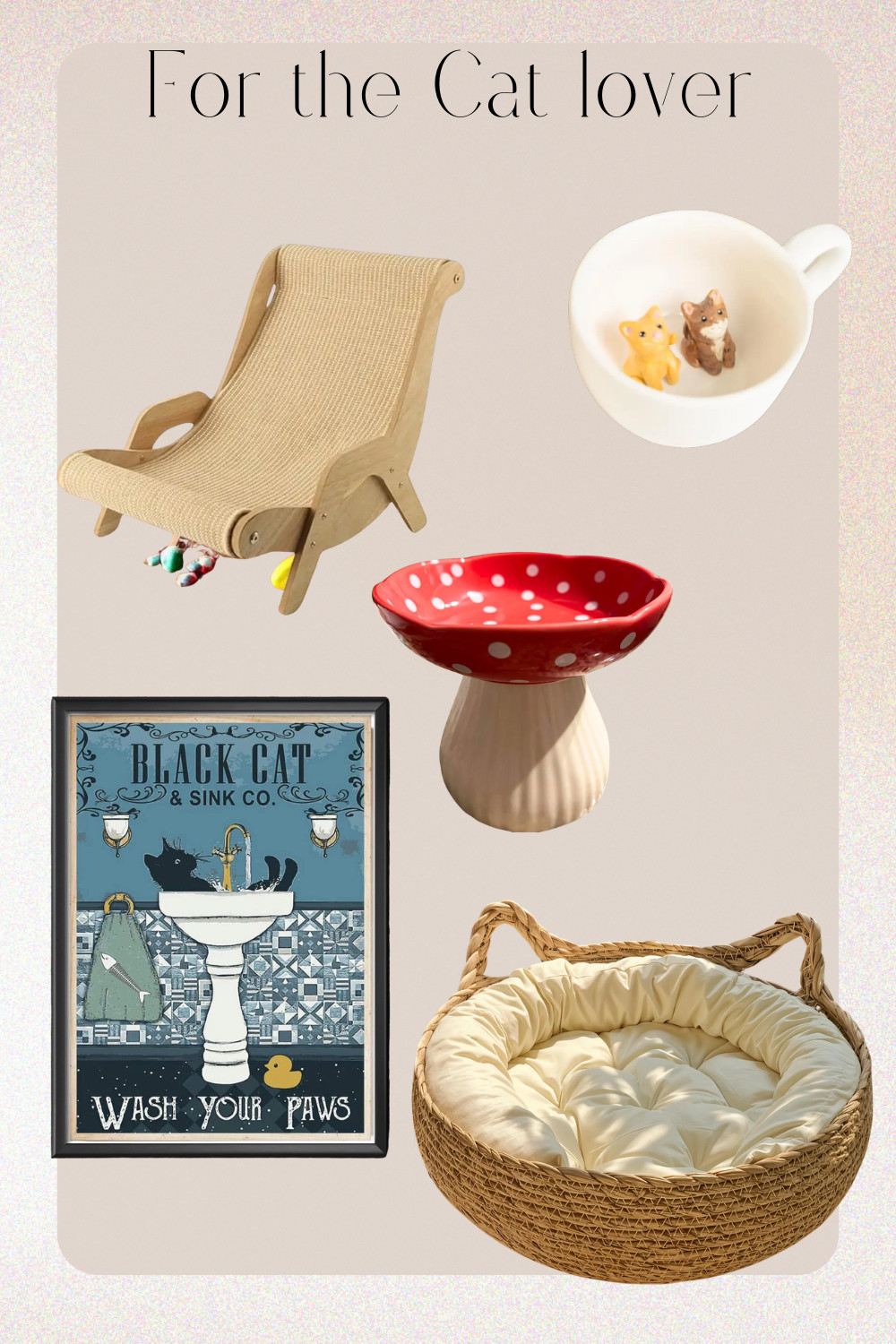 Gifts for the cat lover 

 #LTKmomlife #LTKHome #LTKSaleAlert