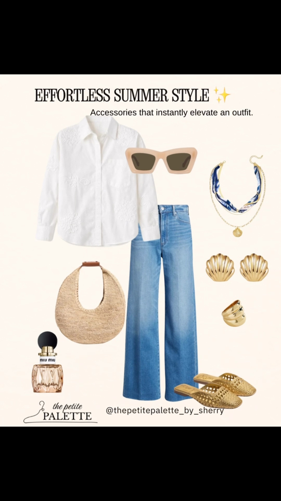 Accessories to turn closet basics into a perfect summer look ✨

#LTKootd #LTKPetite #LTKSeasonal