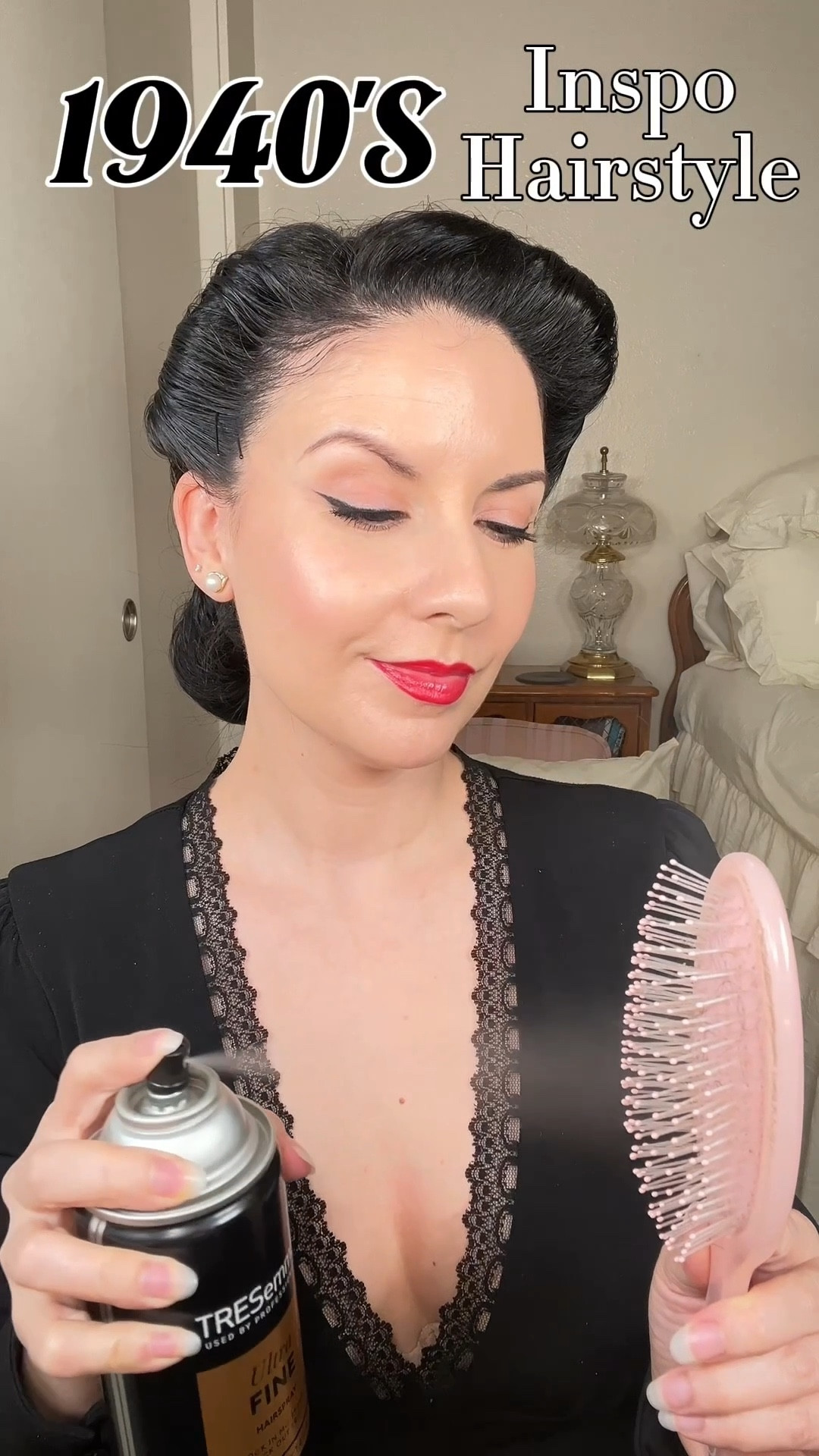 1940s inspired hairstyle 

#LTKgrwm #LTKBeauty #LTKPetite