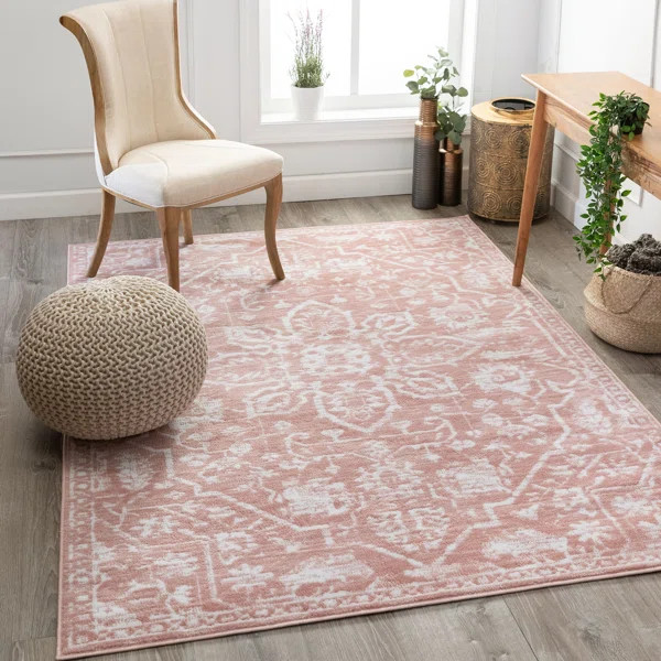 Dazzle Oriental Blush Area Rug | Wayfair North America