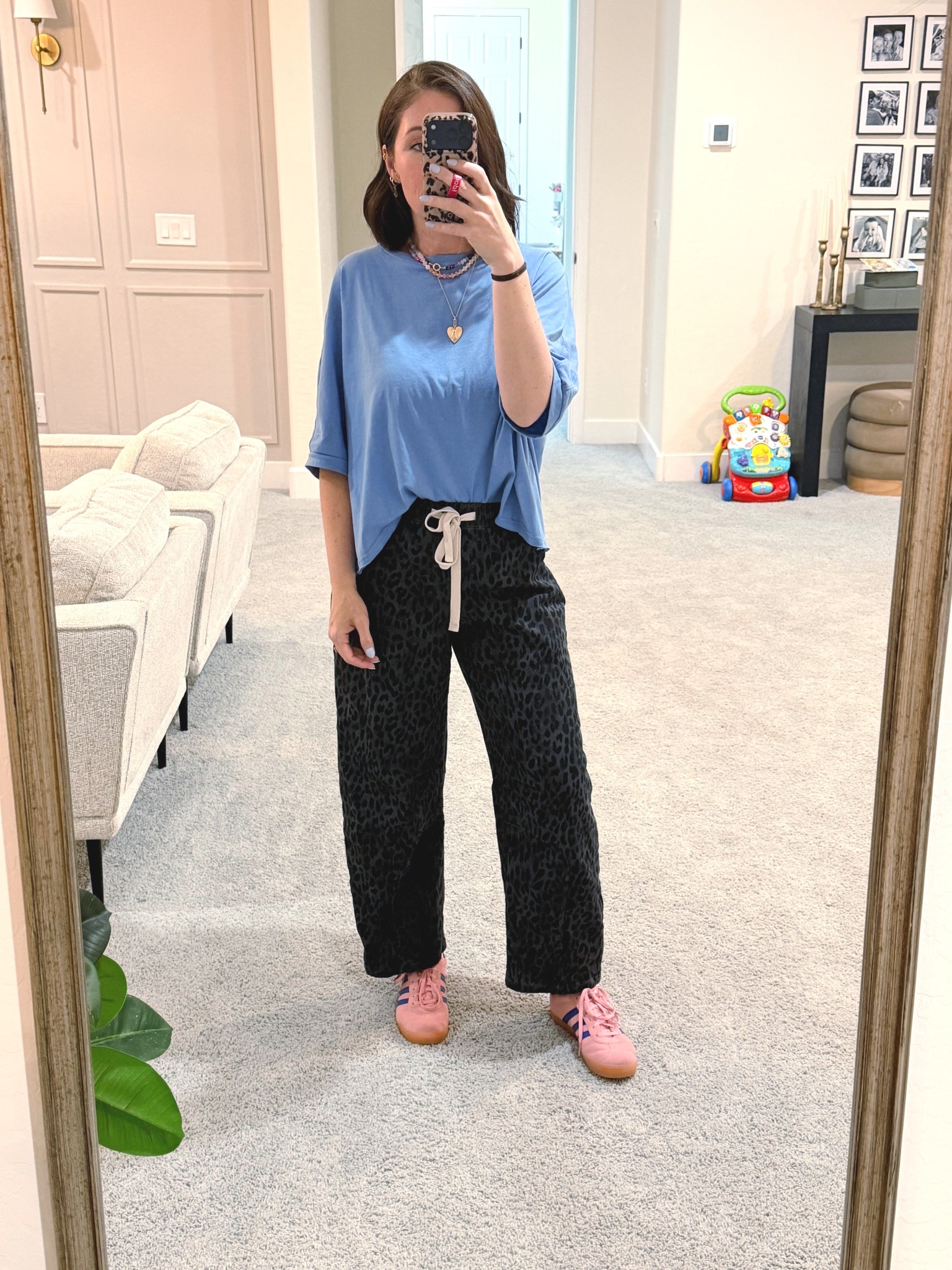 One of my go to pair of pants because they’re soooo comfortable. Definitely a mom outfit fit for toddler activities. 

Mom outfits 
Casual pants
Cute pants 
Fun pants
Summer outfits
Spring outfits


#LTKootd #LTKmomlife #LTKgrwm