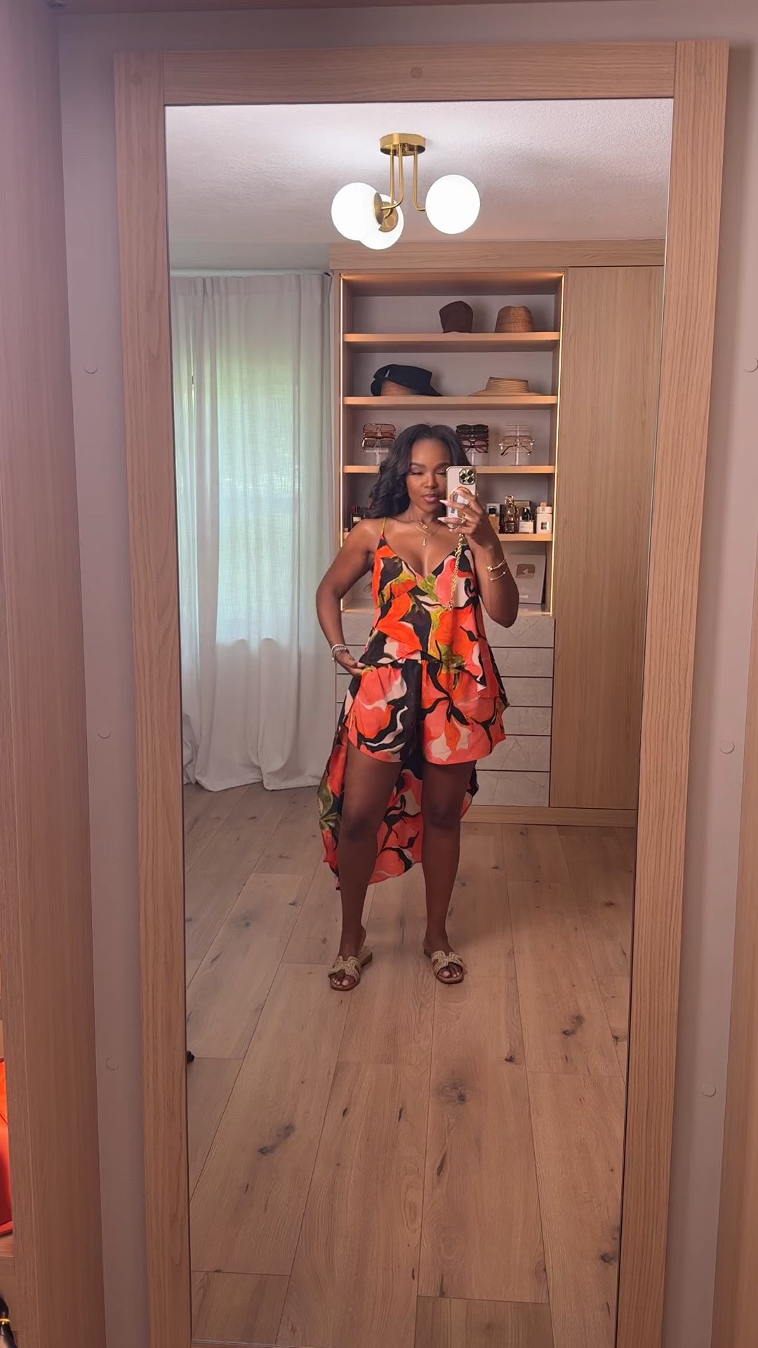 Hi Babes! 🧡🌴

This is the outfit I’m packing first for vacation. The bold tropical print, relaxed fit, and easy silhouette make it one of those throw-on-and-look-amazing pieces.

✨ Why I love it:
• Lightweight and breathable
• Gorgeous tropical print
• Comfortable enough for all-day wear
• Easy to style with sandals or wedges
• Gives instant resort-ready vibes

Where to wear this:
• Beach vacations
• Poolside lunches
• Cruise days
• Tropical getaways
• Resort dinners
• Summer weekends

The colors, the print, the effortless fit… obsessed is an understatement. 🧡

Everything is linked below!

xx Kira | IG: KirasFashionFinds

34D - 27 - 40 • Size Small or 4