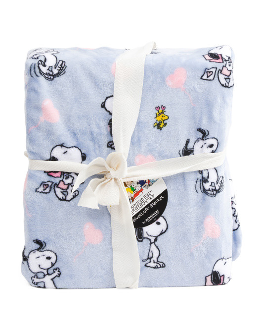 Valentine Balloons Blanket | TJ Maxx