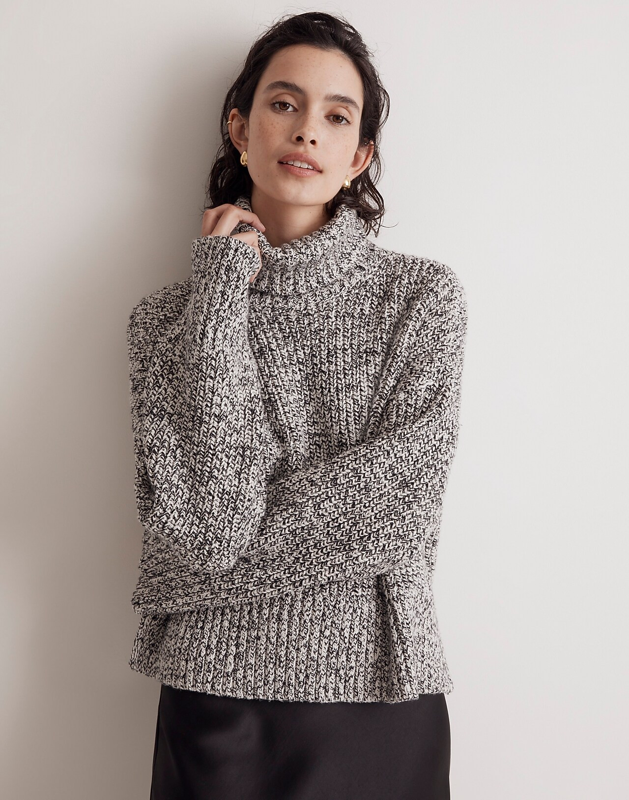 Wide Rib Turtleneck Sweater | Madewell