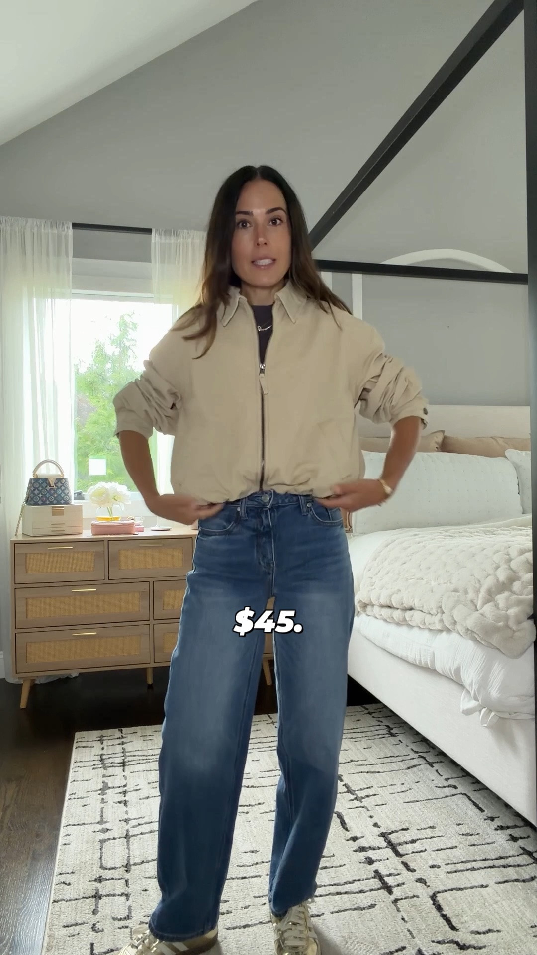 Perfect under $50 transitional jacket 🎯

#LTKOver40 #LTKSeasonal #LTKootd
