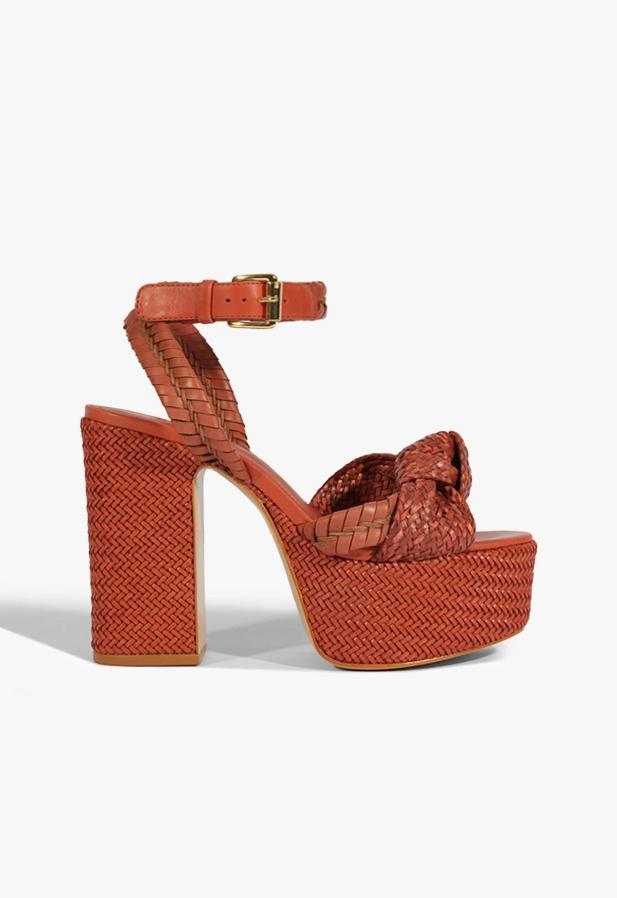 Khari Platform Leather Sandal | Schutz (US)
