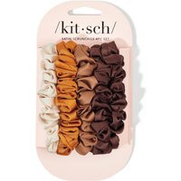 Kitsch Satin Petite Scrunchies 5 Piece Set - Sedona | Lookfantastic US