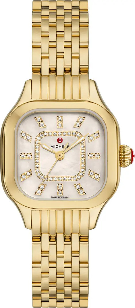 Meggie Diamond Dial Watch Head & Bracelet, 29mm | Nordstrom