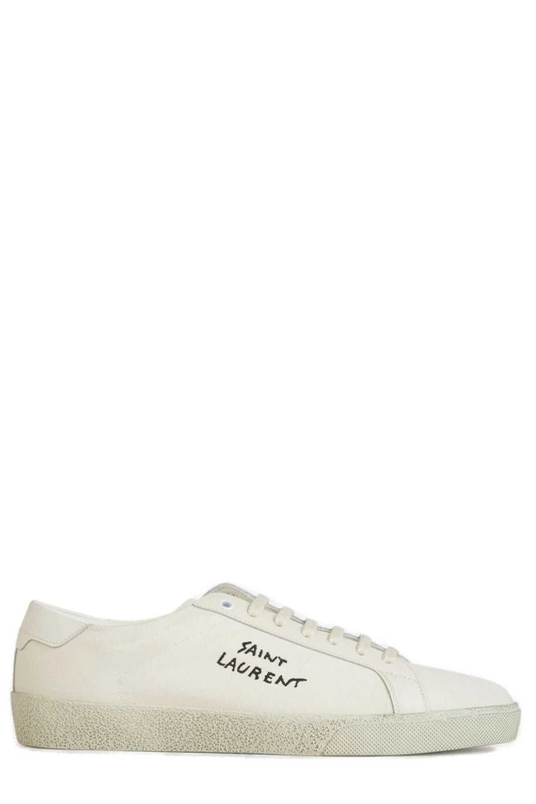 Saint Laurent Court Classic SL/06 Embroidered Sneakers | Cettire Global