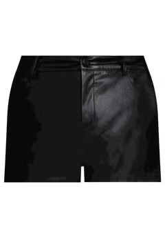 Mini Faux Leather Short | Eloquii