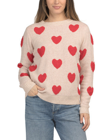 Teddy Boucle Sweater for Women | Polyester/Spandex/Nylon | Marshalls