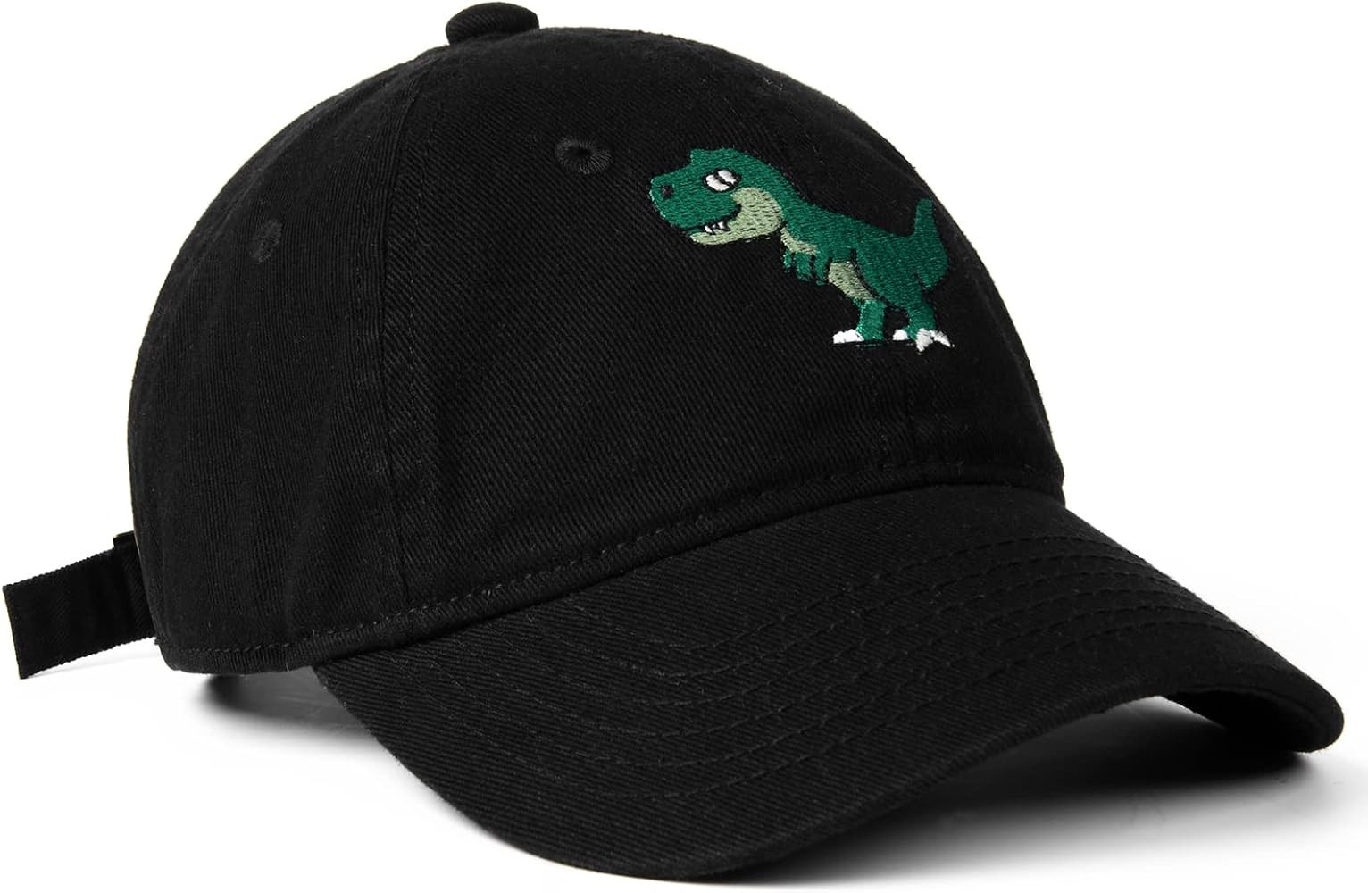 FURTALK Toddler Baseball Hat Kids Boys Girls Adjustable Washed Cotton Baseball Cap with Ponytail | Amazon (US)