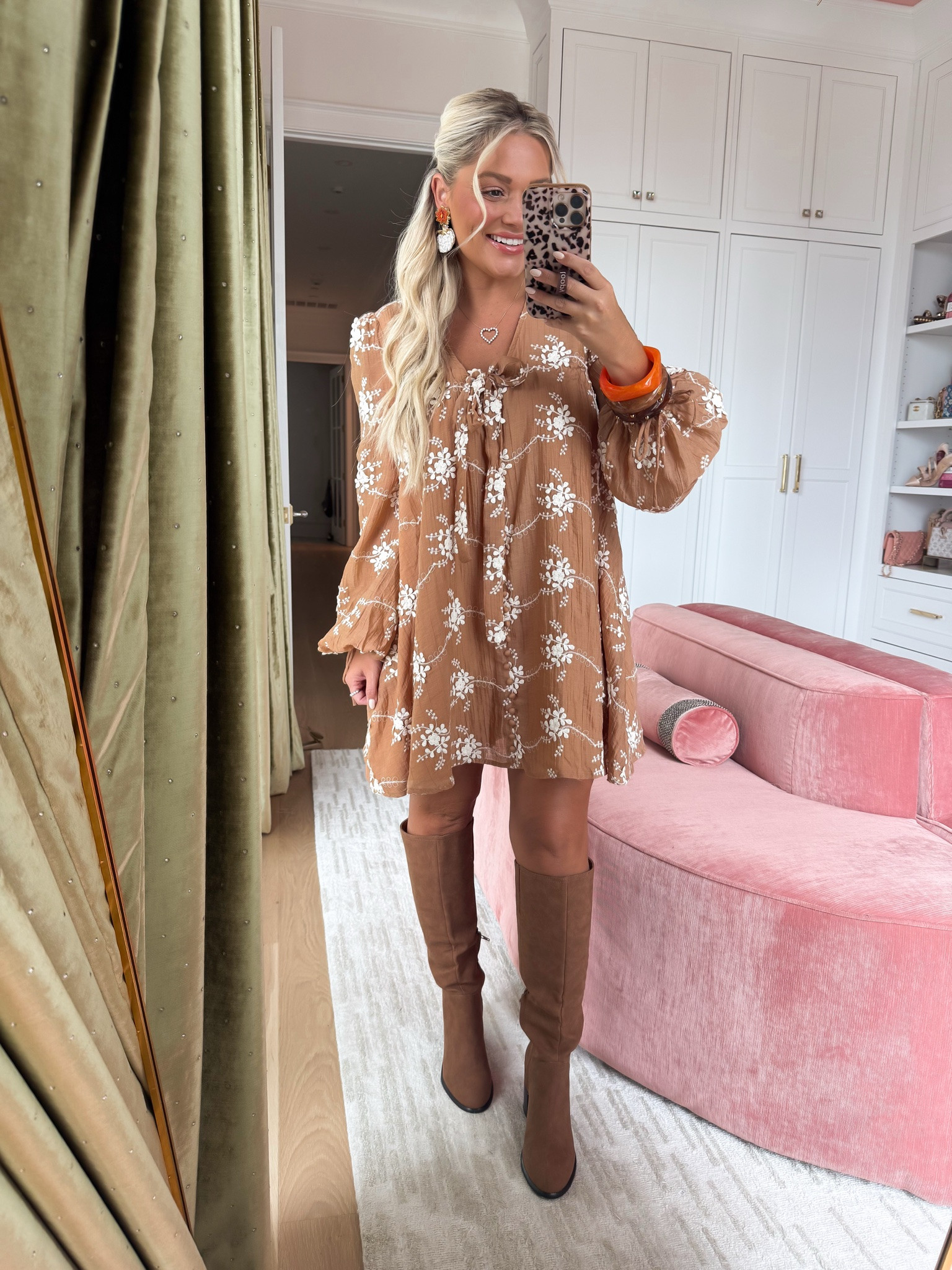 Wearing size Smallin this fall dress perfect for fall family photos!

#LTKootd #LTKSeasonal