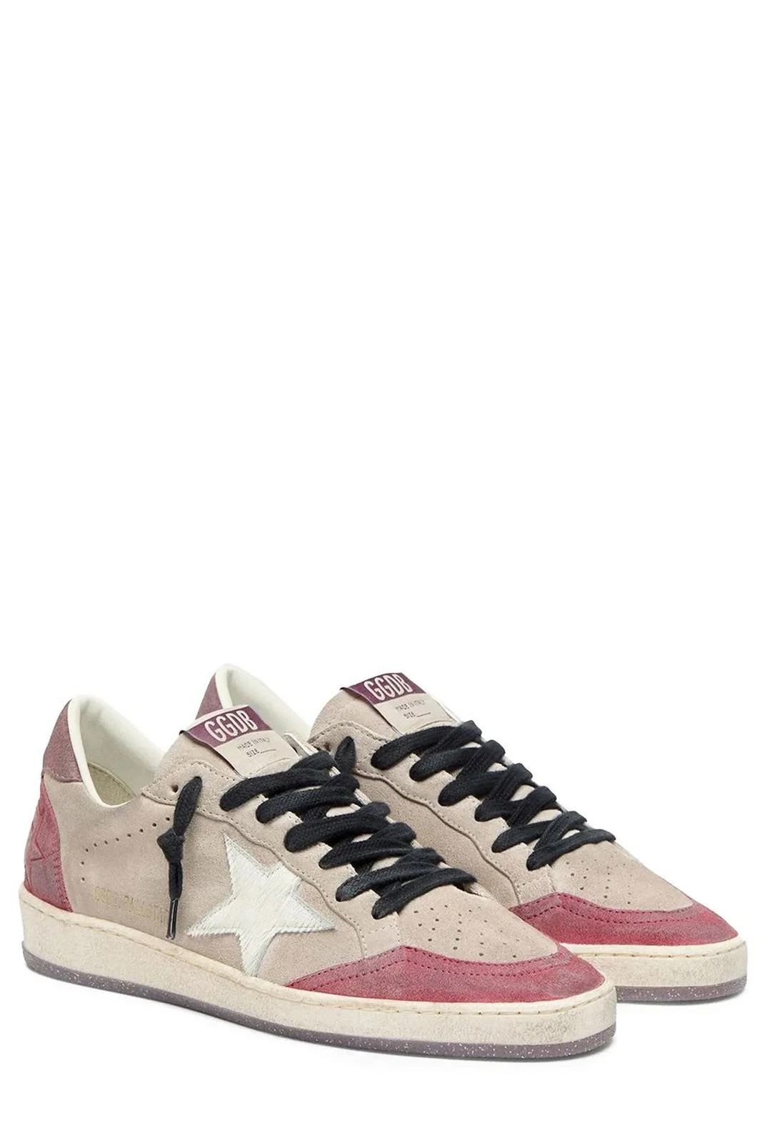 Golden Goose Deluxe Brand Ballstar Lace-Up Sneakers | Cettire Global