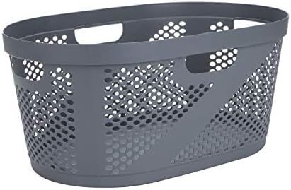 Mind Reader Laundry, Gray 40 Liter Clothes Basket | Amazon (US)