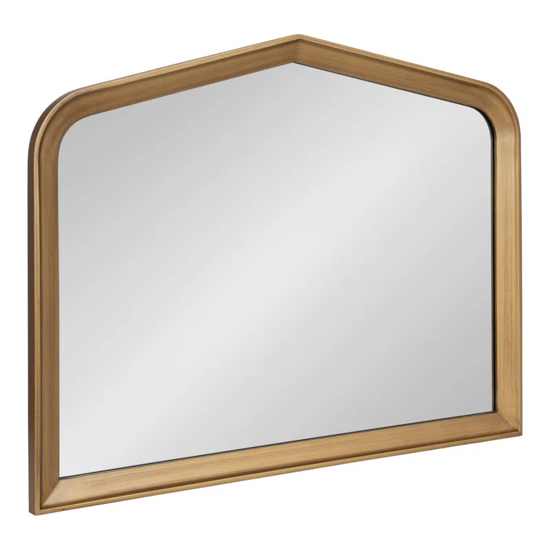 Ehitan Wooden Wide Arched Wall Mirror | Wayfair North America