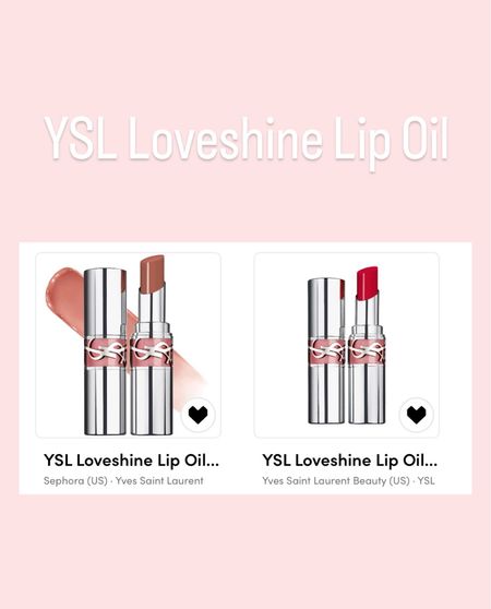 YSL loveshine lip oil

#LTKover40 #LTKbeauty #LTKstyletip
