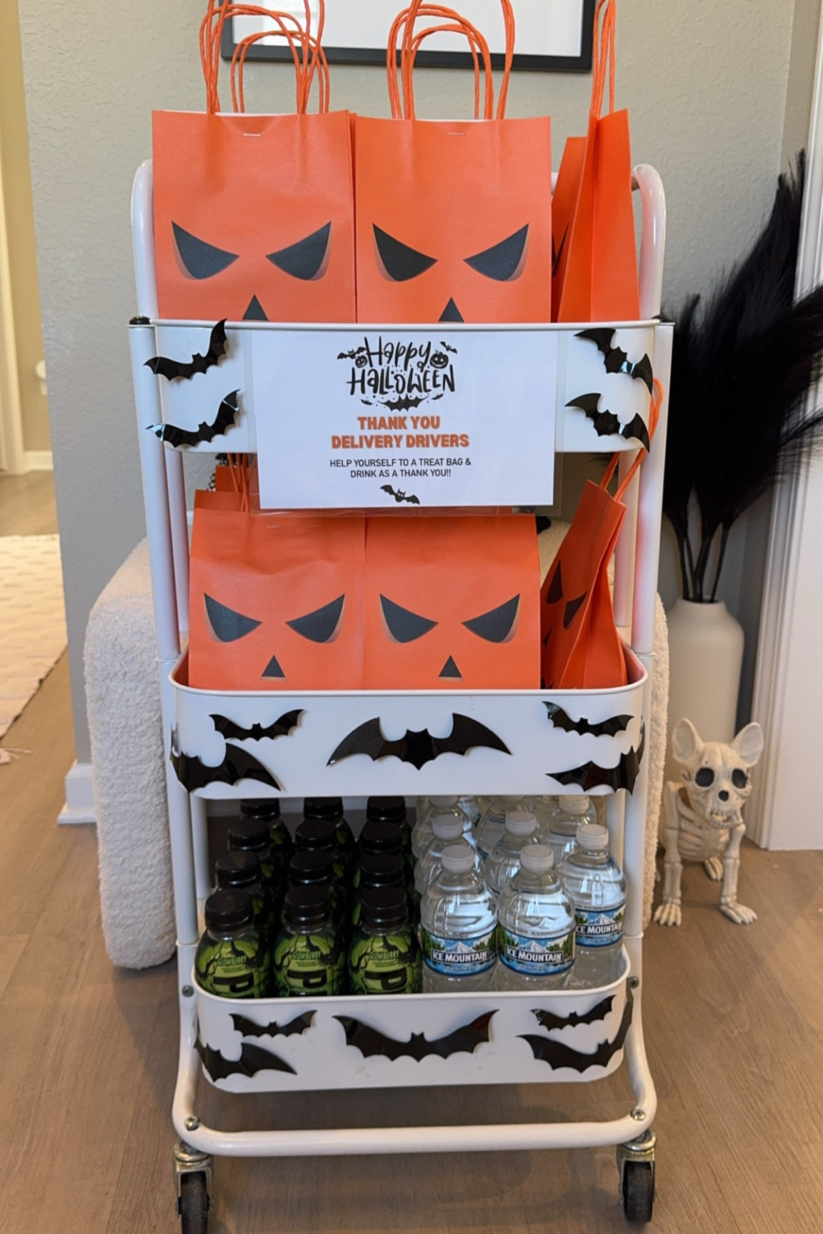 Delivery Driver snack cart 🍫🎃🧡💜

#LTKHoliday #LTKSeasonal #LTKGiftGuide