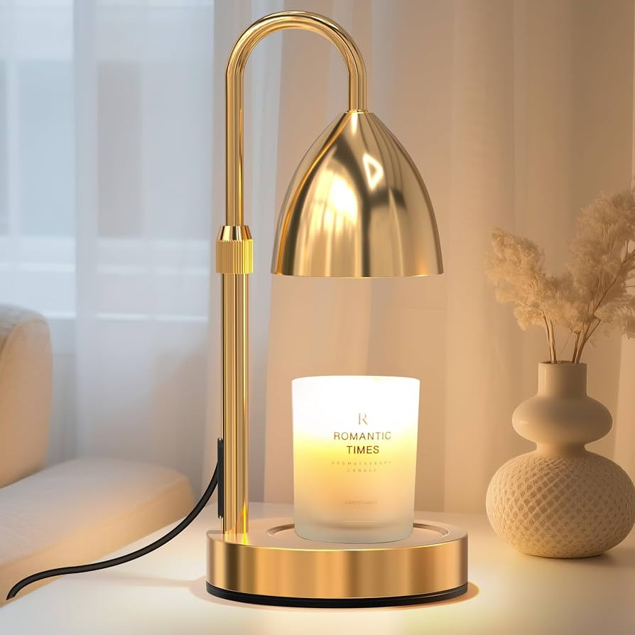Candle Warmer Lamp with Timer Dimmable, Lamp Candle Warmer Birthday Gifts for Women, Adjustable W... | Amazon (US)