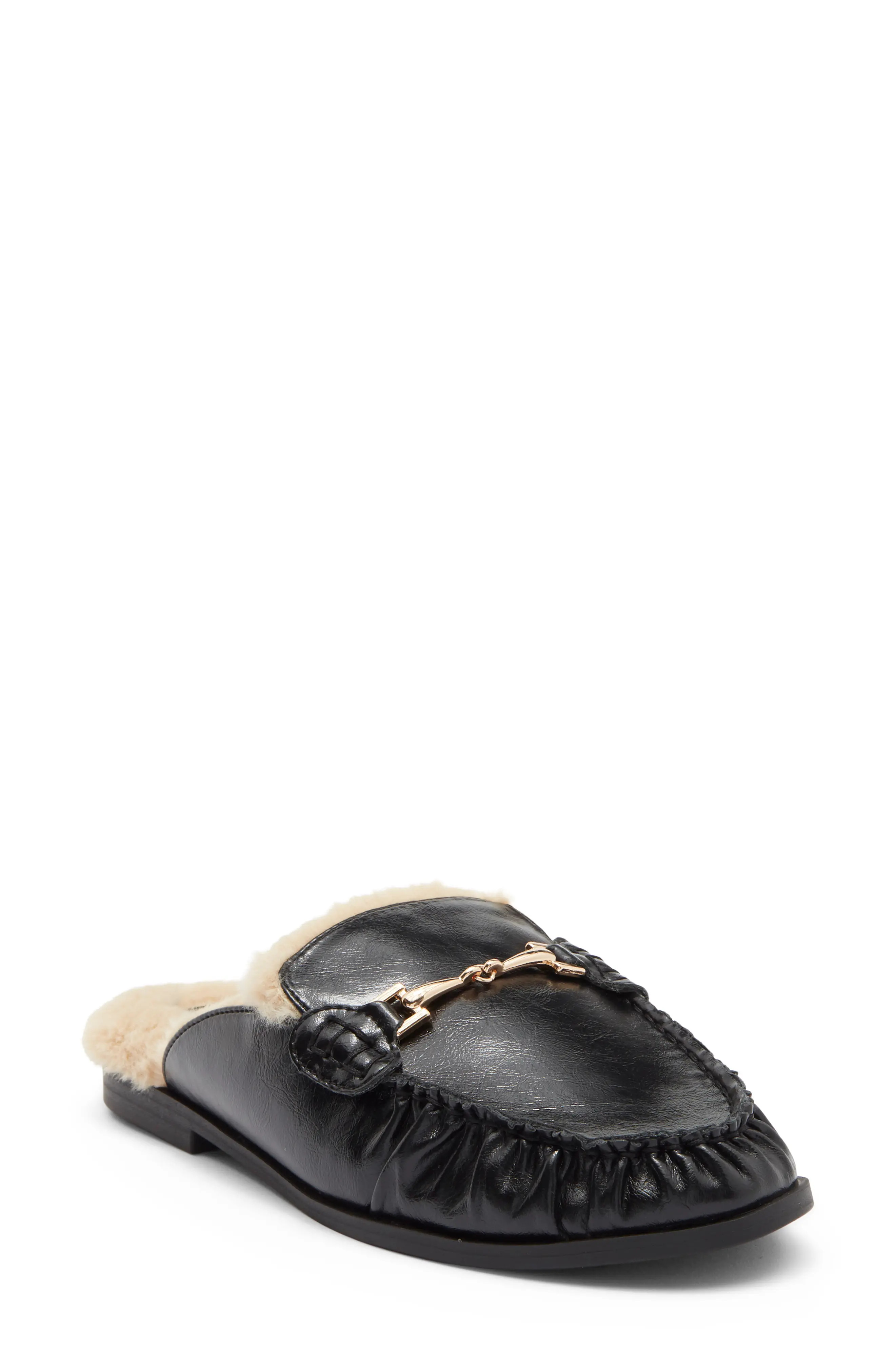 Abound Faith Faux Leather Loafer Mule in Brown Chocolate at Nordstrom Rack, Size 8 | Nordstrom Rack