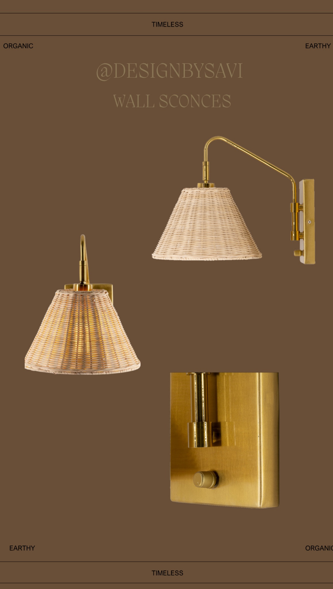 The perfect bedside sconces 🤎

Bedroom, lamp, sconce, rattan lighting, bedroom styling, decor, home 

#LTKhome #LTKstyletip #LTKfindsunder100