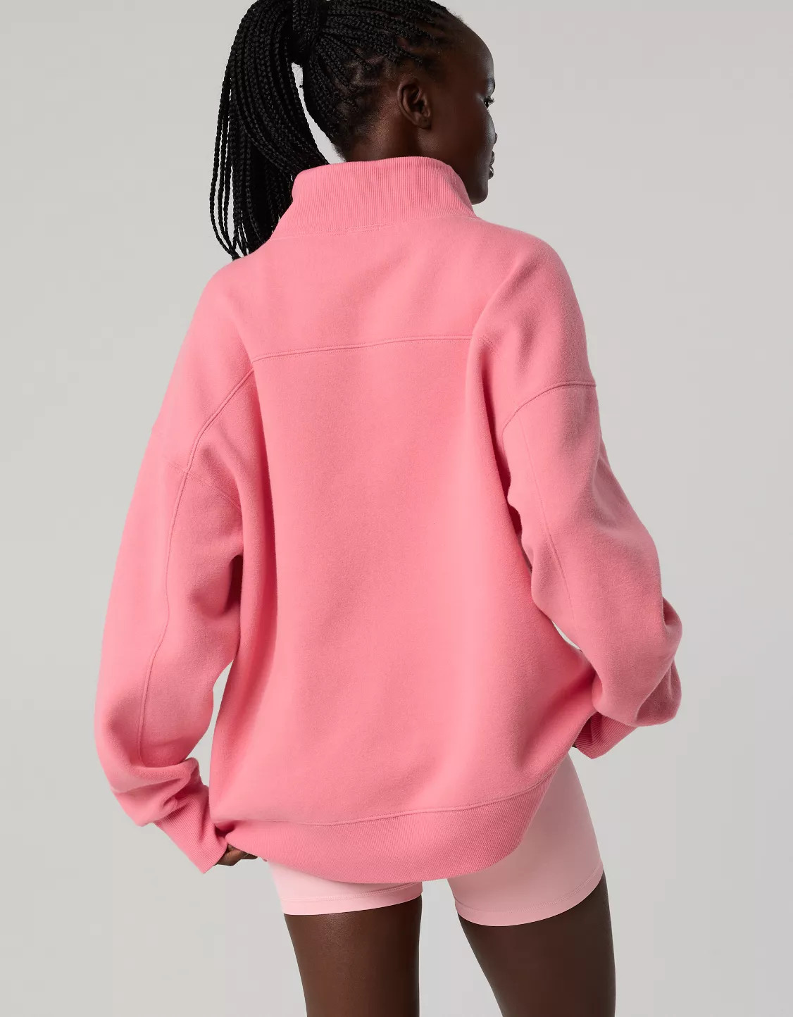 OFFLINE By Aerie Cloud Fleece Oversized Mockneck Sweatshirt | Aerie