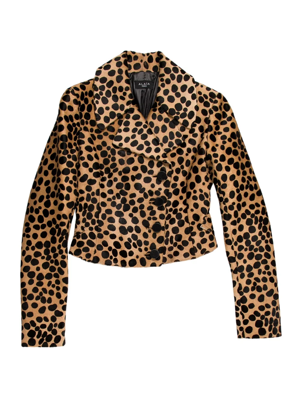 Calf Hair Animal Print Jacket | The RealReal