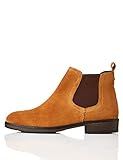 Amazon Brand - find. Women's Casual Suede Chelsea Boots, Brown Tan), 4 UK | Amazon (US)