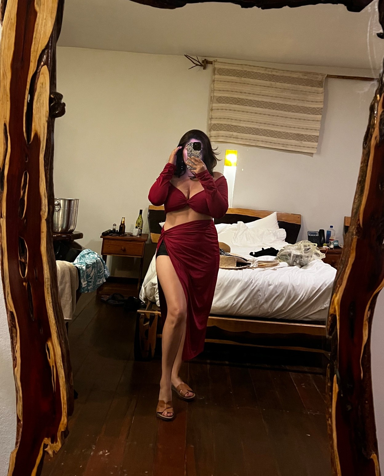 Tulip vacation off shoulder set with crop top and slit skirt 

#LTKtravel #LTKcurves #LTKdresses