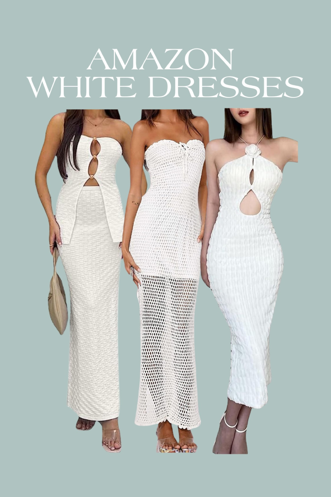 white maxi dress with blue flowers Coastal Blue Floral Maxi Dress | Trendy Women's Dresses