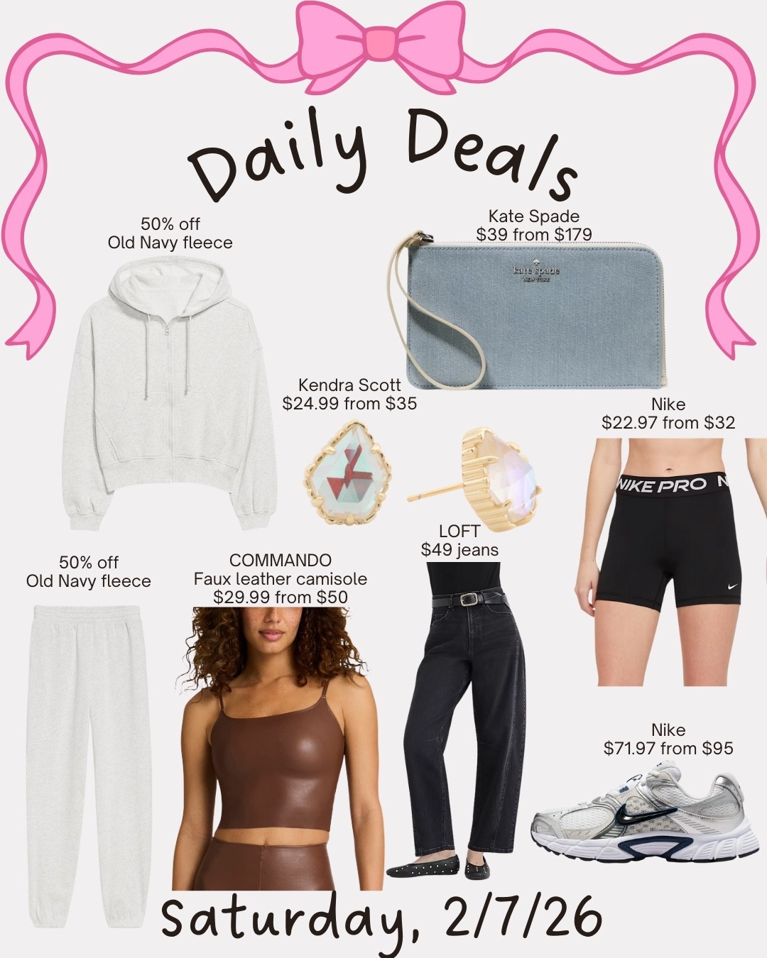 Daily deals 

#LTKSaleAlert #LTKMidsize