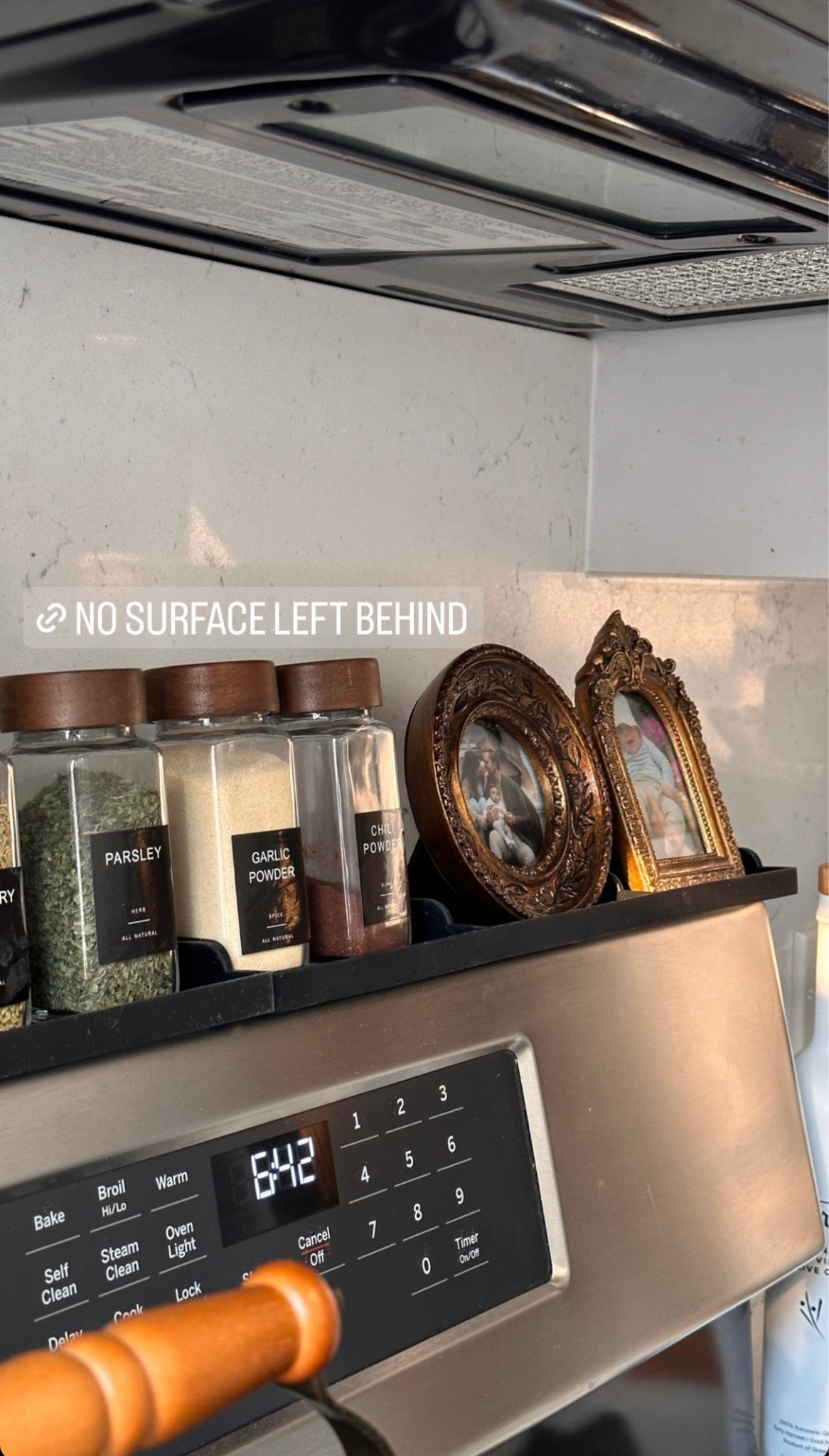 Kitchen decor - mini frames and spice containers

#LTKhome