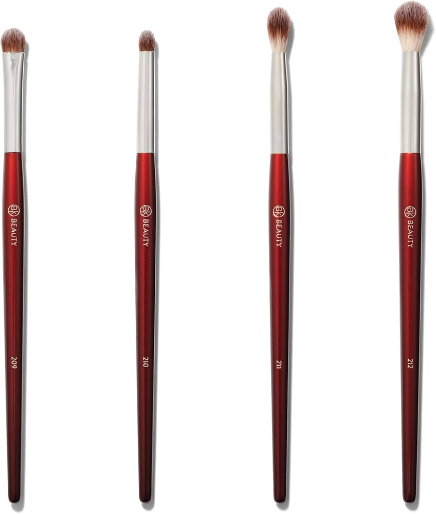 BK BEAUTY - CORE LINE EXTENSION EYE SET (4PC) - Professional Eyeshadow Brush Set for Precise Make... | Amazon (US)
