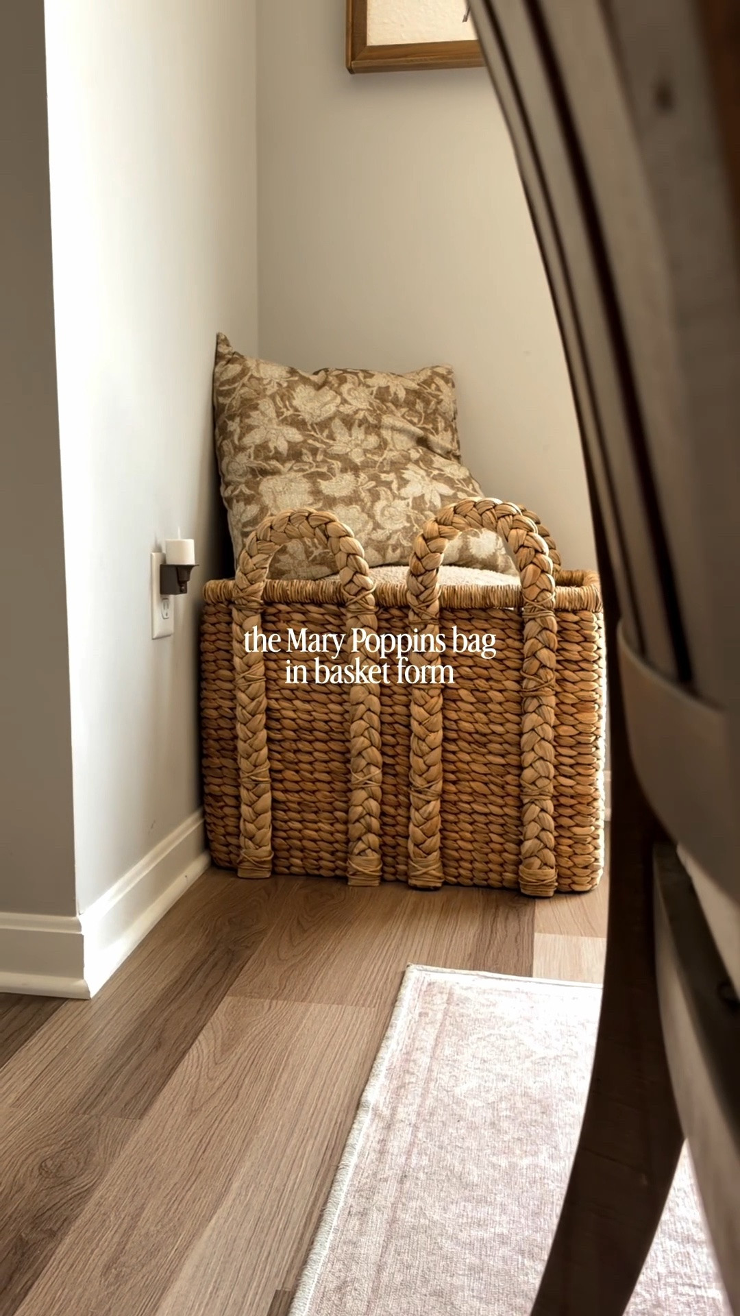 I needed a big a** basket to hold allllllll my throws — this one does the job AND fits the vibe perfectly 🤌🏽

Basket storage, storage organization, living room, bedroom, entryway, woven basket, basket styling, throw blankets

#LTKHome