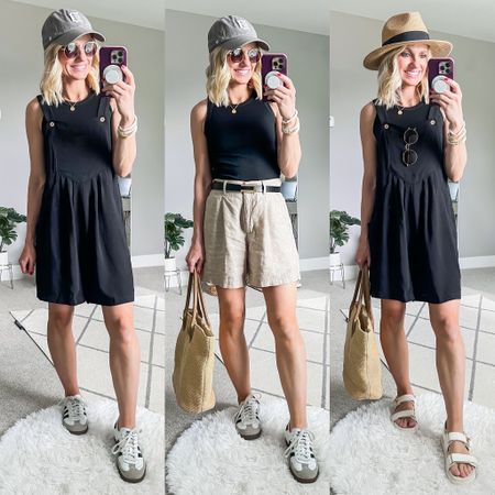 Summer mom capsule wardrobe outfits. For more information about these outfits check out the post at thriftywifehappylife.com


#LTKFindsUnder100 #LTKStyleTip #LTKSeasonal