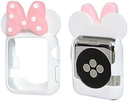 Tech Express 3D Mouse Ears Cartoon Character Case Polka Dot Bow Corner & Edge Compatible with App... | Amazon (US)