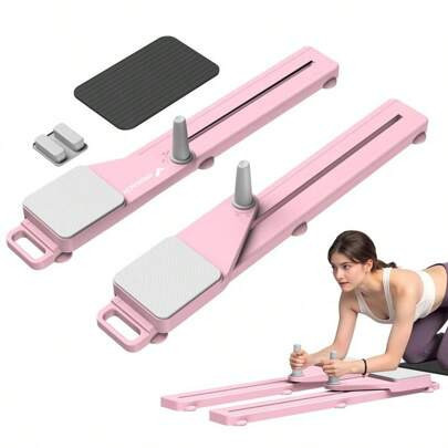 Multi-Functional Adjustable Ab Exercise Board, Split Ab Slide Roller Board, Home Pilates Reformer With Knee Mat For Home Gym Core & Ab Strength Traini | SHEIN