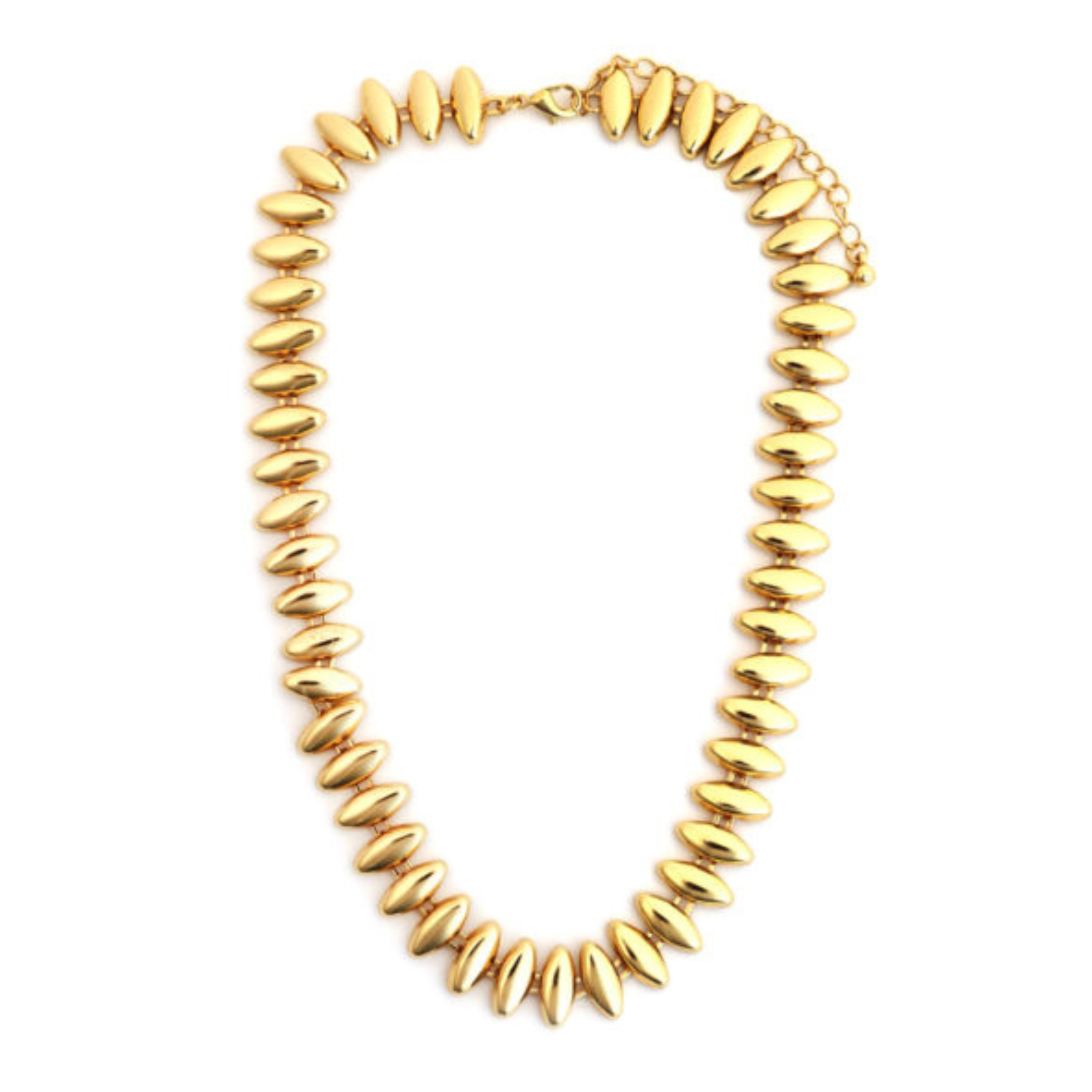 GOLD STATEMENT NECKLACE | Panacea